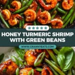 Honey Turmeric-Black Pepper Shrimp Recipe