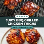 BBQ Grilled Chicken Thighs Recipe