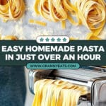 Homemade Fresh Pasta Recipe