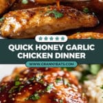Honey Garlic Chicken Breast Recipe