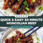 30-Minute Mongolian Beef Recipe