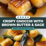 Crispy Pan Fried Gnocchi with Brown Butter Recipe