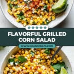 Grilled Corn Salad with Cotija Recipe