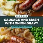 Sausage and Mash with Onion Gravy Recipe