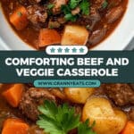 Beef and Vegetable Casserole Recipe