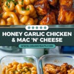 High-Protein Honey Garlic Butter Chicken with Mac & Cheese Recipe