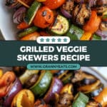 Balsamic Grilled Veggie Kebabs Recipe