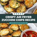 Air Fryer Zucchini Chips Recipe