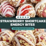 Strawberry Shortcake Energy Bites Recipe
