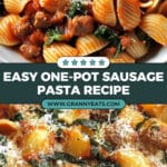 One Pot Sausage Pasta Recipe
