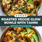 Roasted Veggie Glow Bowls Recipe
