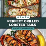 Grilled Lobster Tail with Garlic Butter Recipe