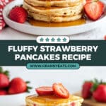 Strawberry Pancakes Recipe