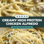 High Protein Chicken Alfredo Recipe