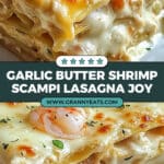 Garlic Butter Shrimp Scampi Lasagna Recipe