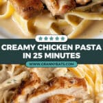 The Best Creamy Chicken Pasta Recipe