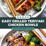 Grilled Teriyaki Chicken Bowl Recipe