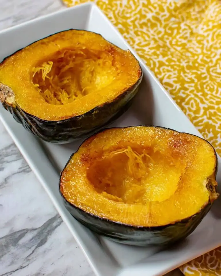 Sweet and Buttery Baked Acorn Squash Recipe
