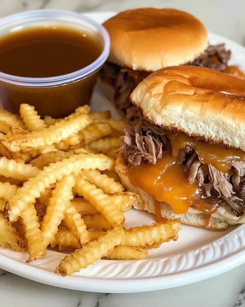 French Dip Sliders Recipe