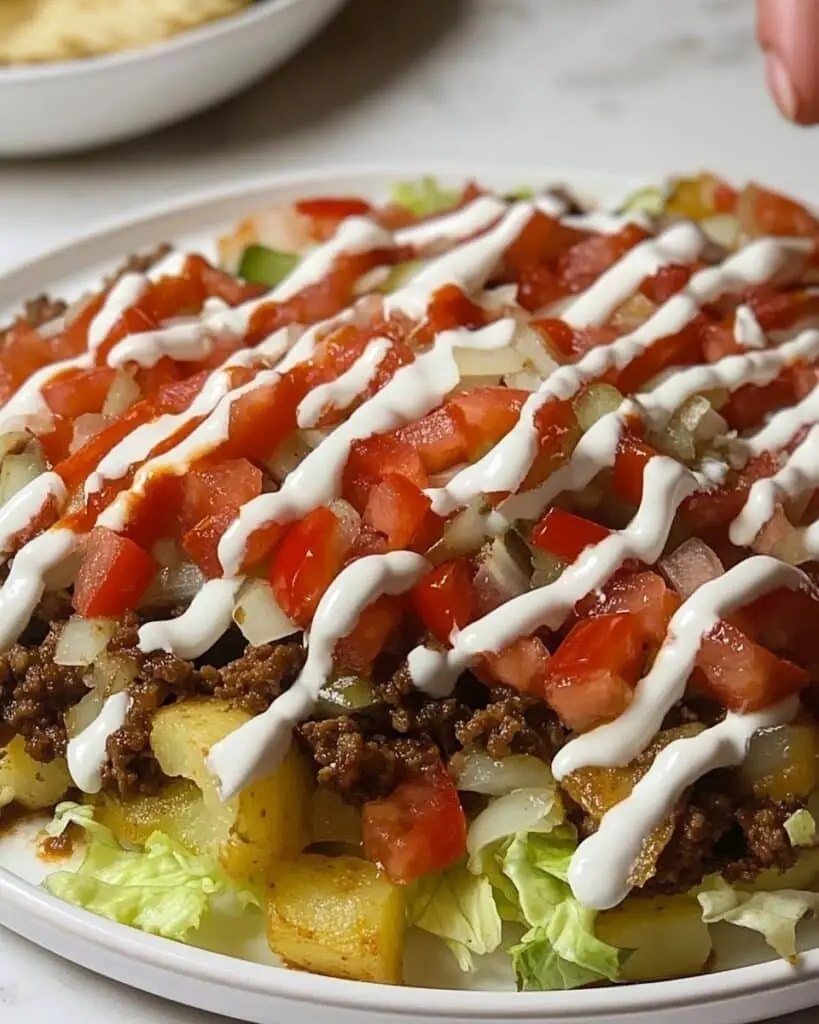Chopped Cheese Potato Bowls Recipe