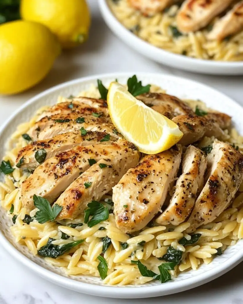 Creamy Lemon Chicken Orzo (30-Minute One-Pot Recipe) Recipe