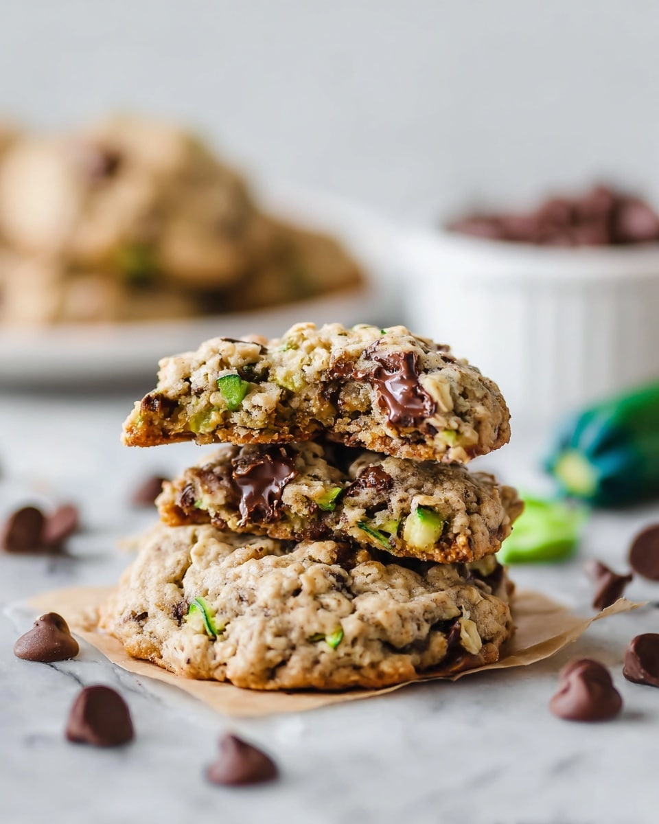 Zucchini Cookies with Chocolate Chips Recipe