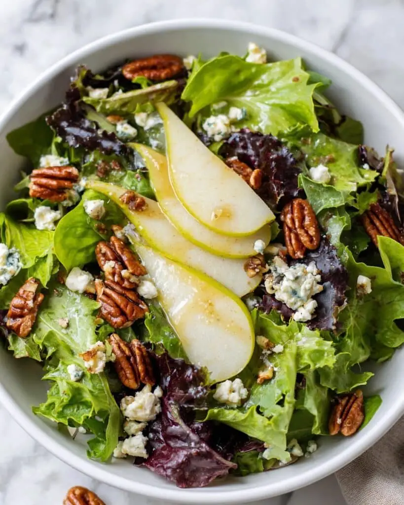 Autumn Salad with Pears and Gorgonzola Recipe