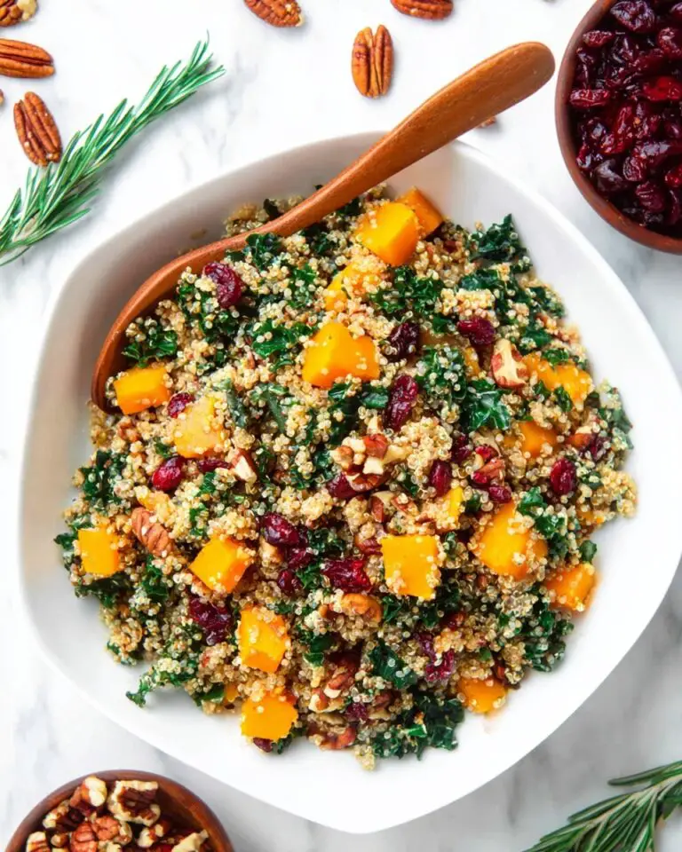 Fall Harvest Quinoa Salad (Vegan!) Recipe