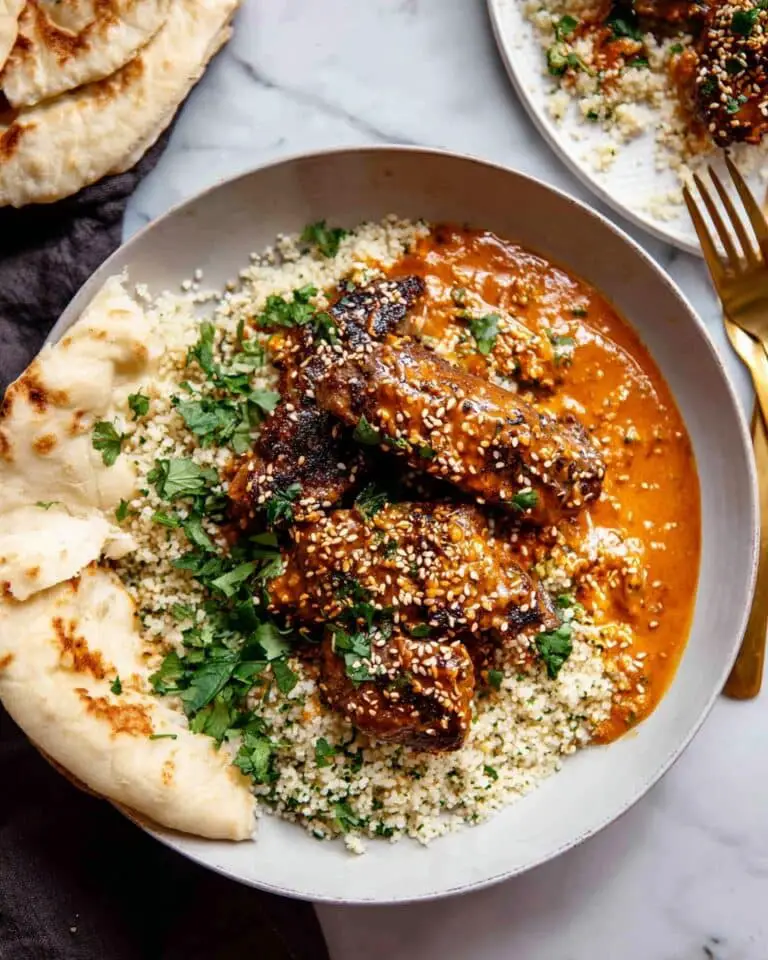 Easy Baked Spicy Sesame Butter Chicken Recipe