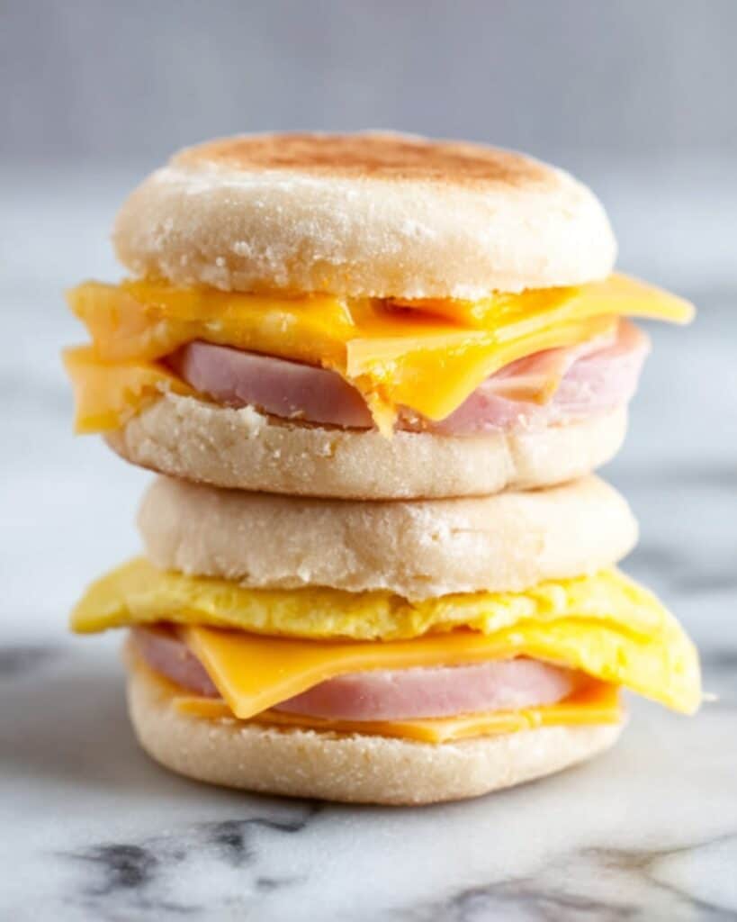 Freezer Breakfast Sandwiches Recipe