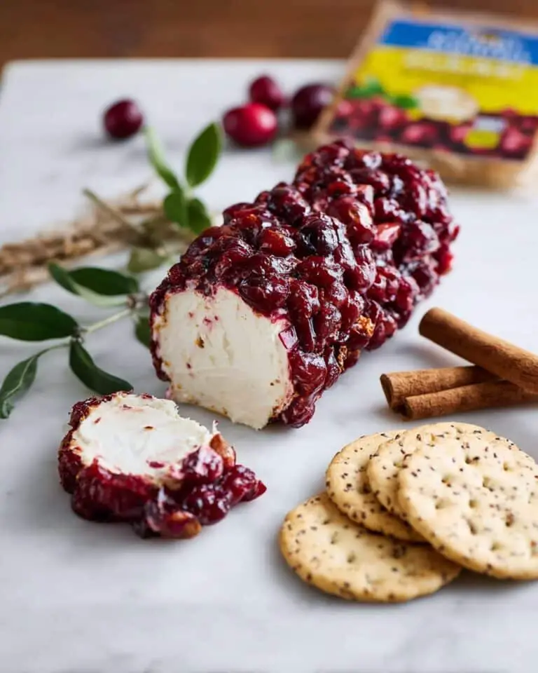 Cranberry Cheese Log Recipe