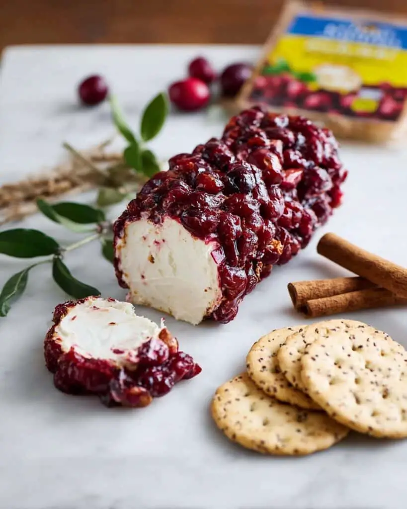 Cranberry Cheese Log Recipe