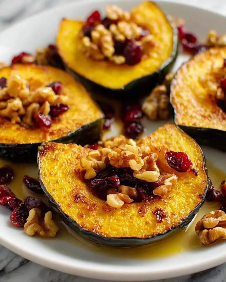 Easy Roasted Acorn Squash Recipe