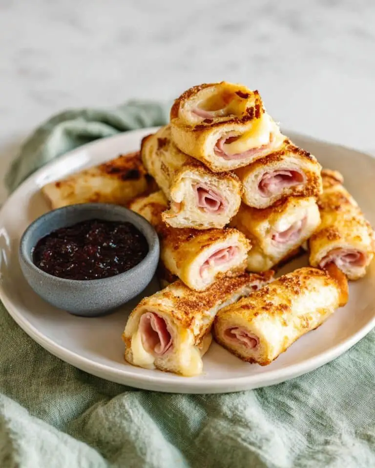 Monte Cristo Roll-Ups Recipe