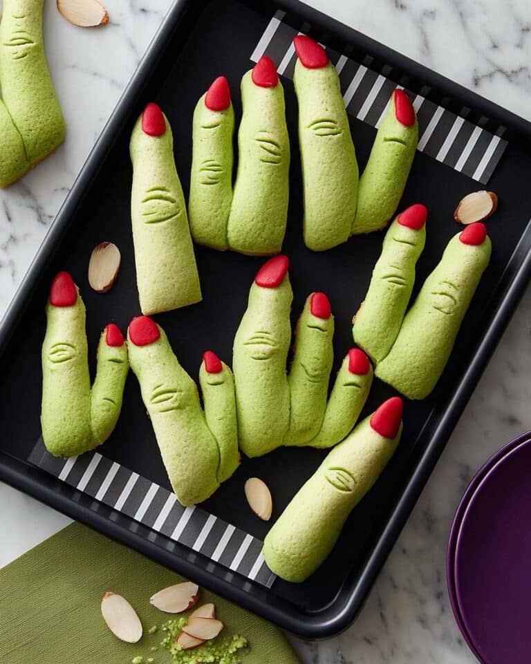 Witches Fingers Cookies Recipe