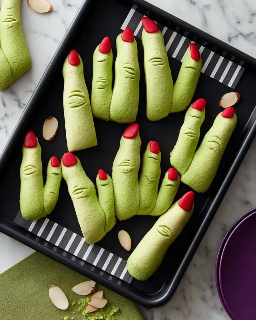 Witches Fingers Cookies Recipe