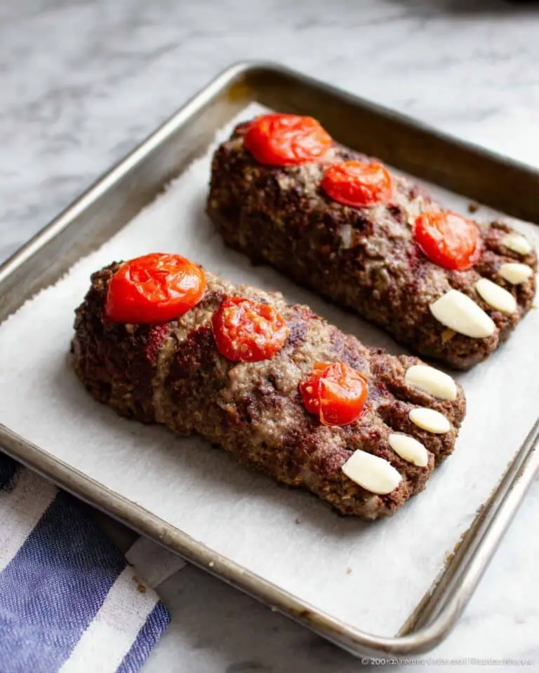 Halloween Feet Loaf Recipe