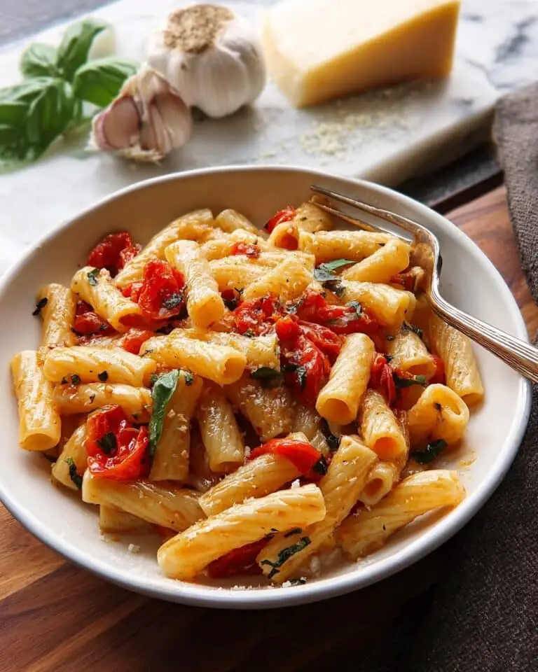 Fast and Easy Pasta With Blistered Cherry Tomato Sauce Recipe