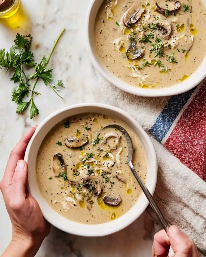 Easy Mushroom Soup Recipe