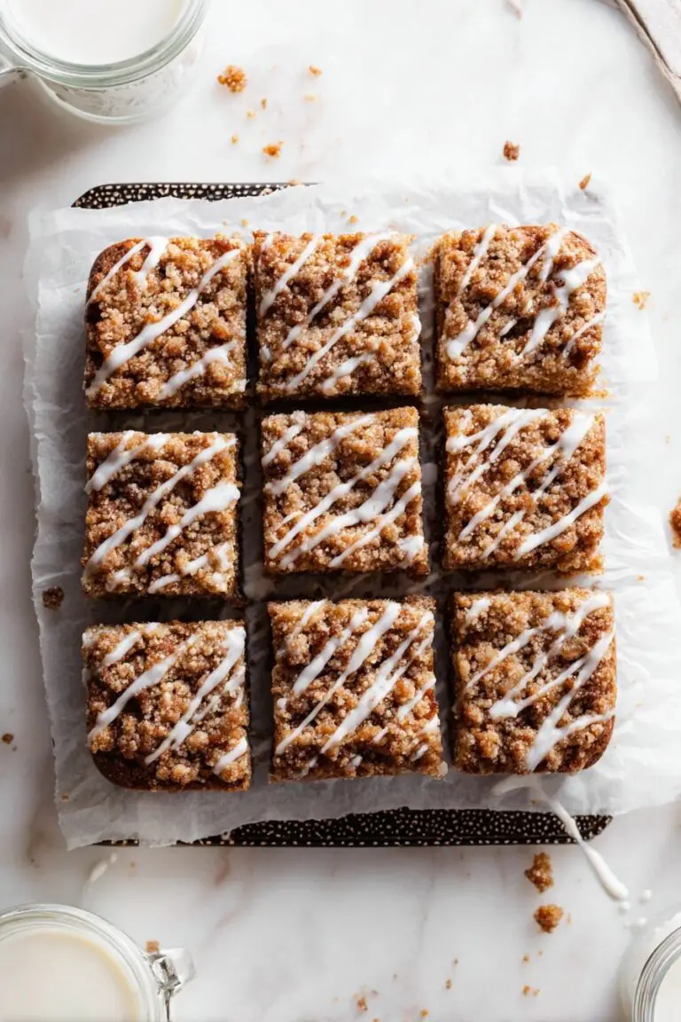 Pumpkin Coffee Cake with Crumb Topping and Maple Glaze Recipe