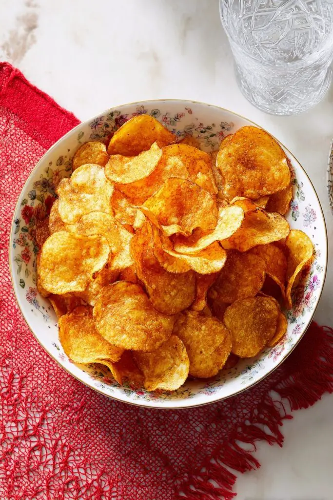 Spiced-Up Garlic Paprika Potato Chips Recipe