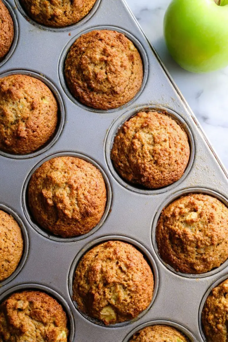 Healthy Apple Muffins Recipe