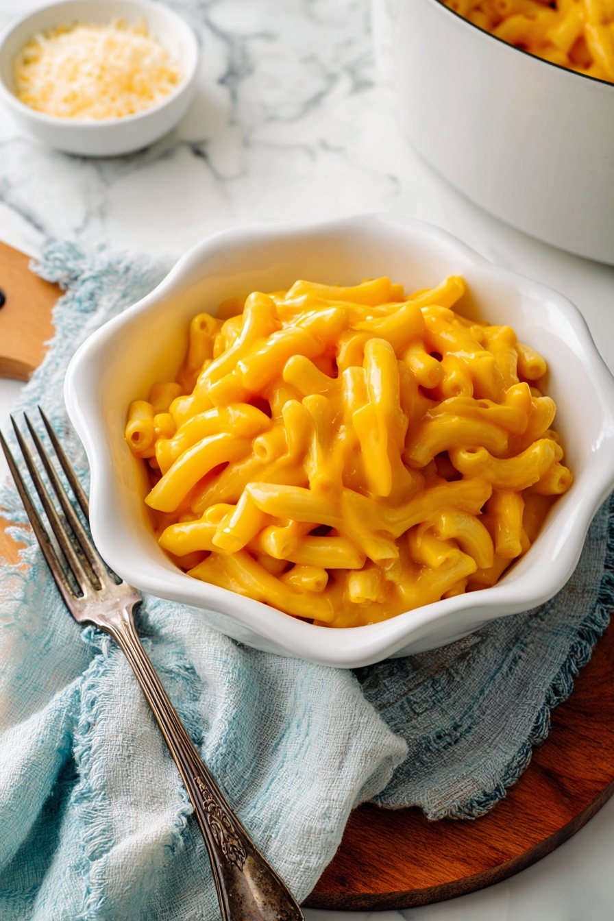 Pumpkin Mac and Cheese Recipe - Serving