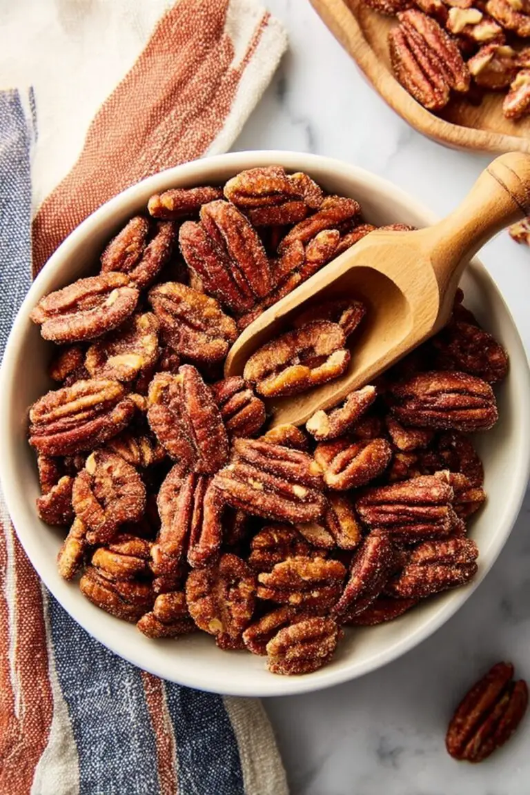 Sweet and Spicy Candied Pecans Recipe