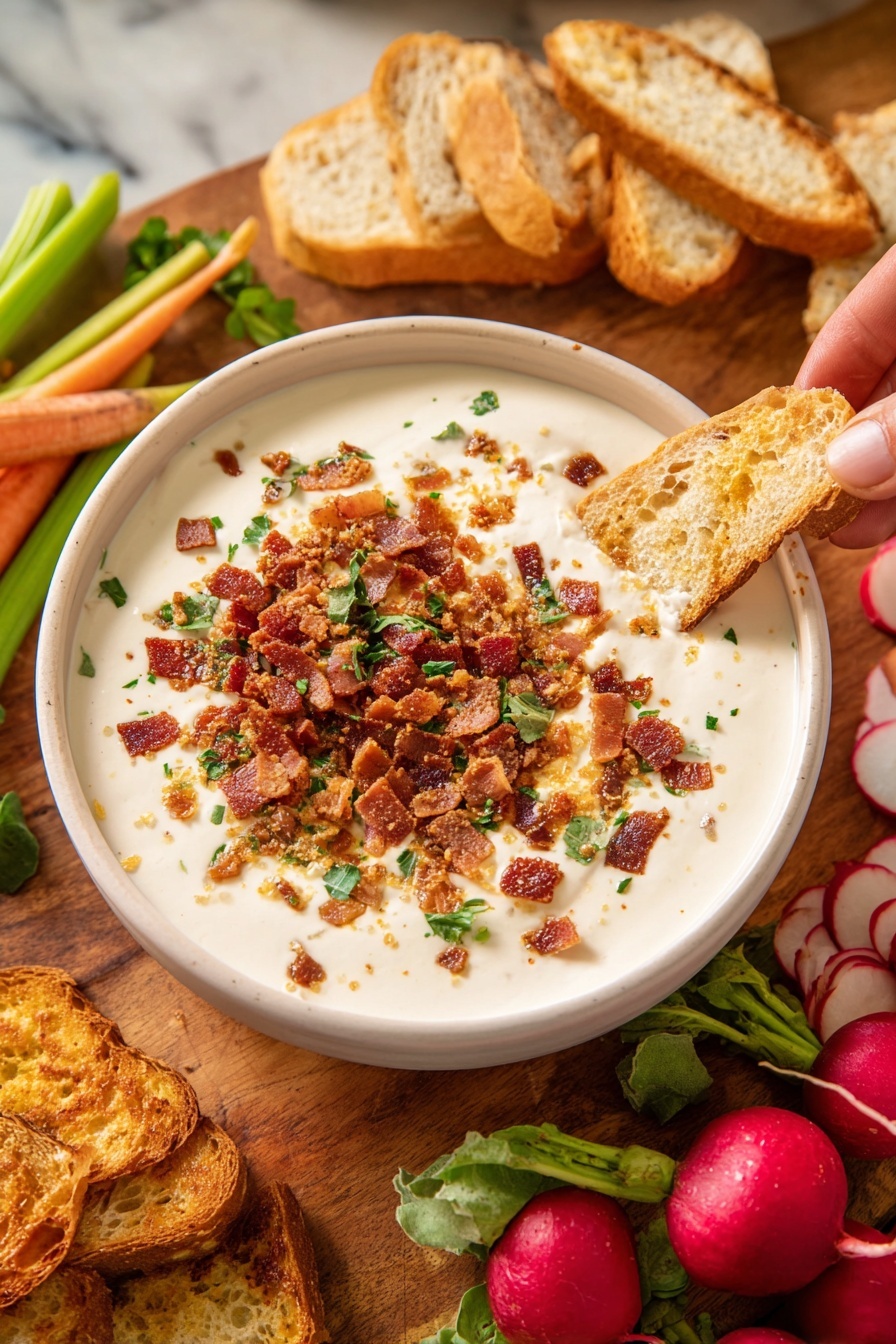 Whipped Goat Cheese with Pancetta, Panko, and Parsley Recipe - Recipe Step