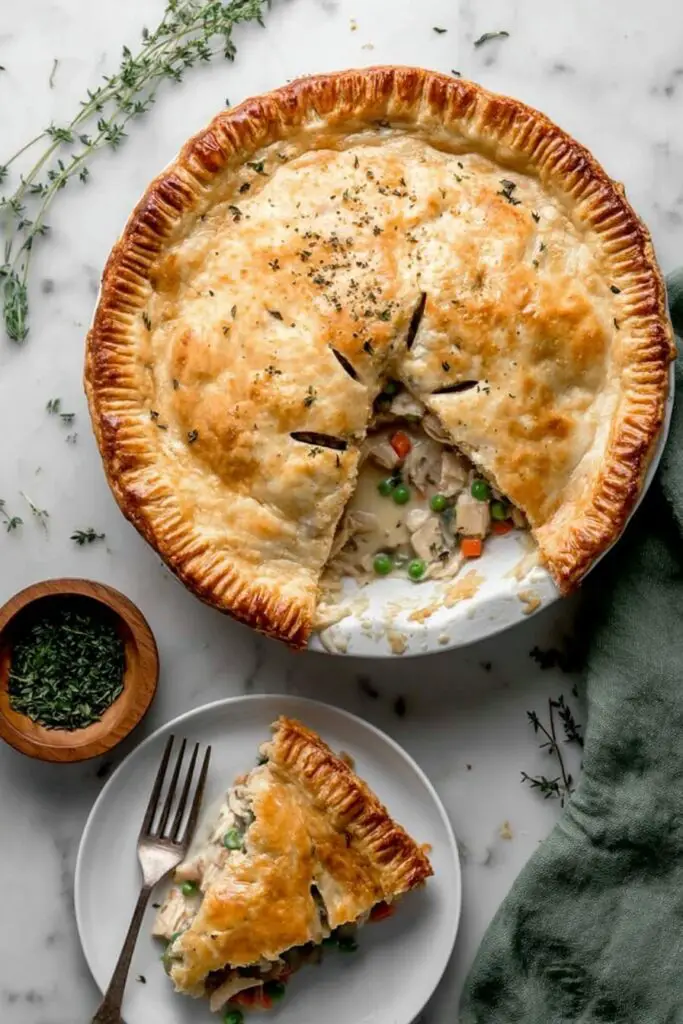Creamy Chicken Pot Pie Recipe