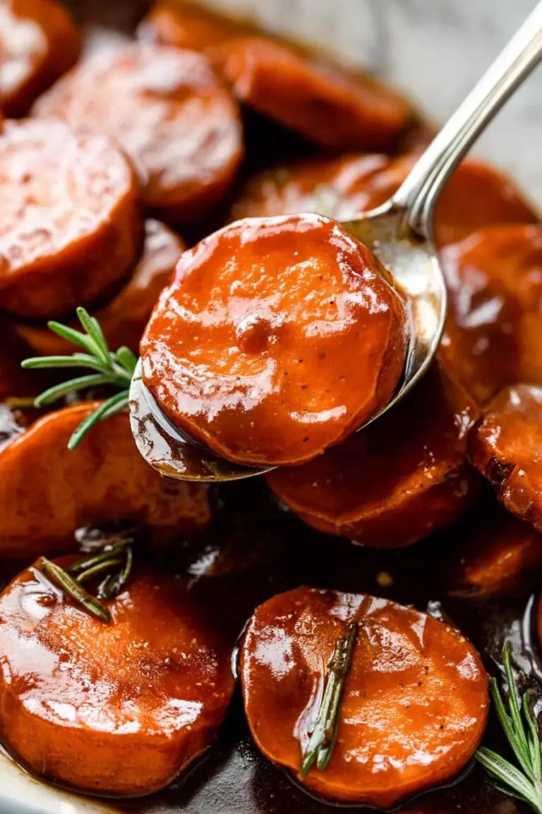 Candied Sweet Potatoes with Maple and Spices Recipe