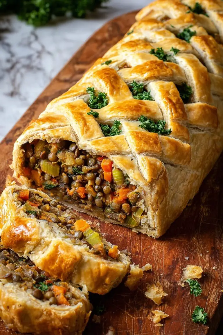 Vegan Lentil Wellington Recipe