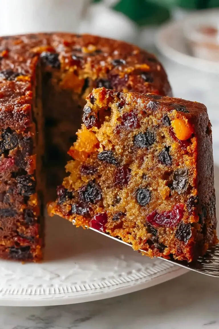 Healthy Christmas Fruit Bundt Cake Recipe