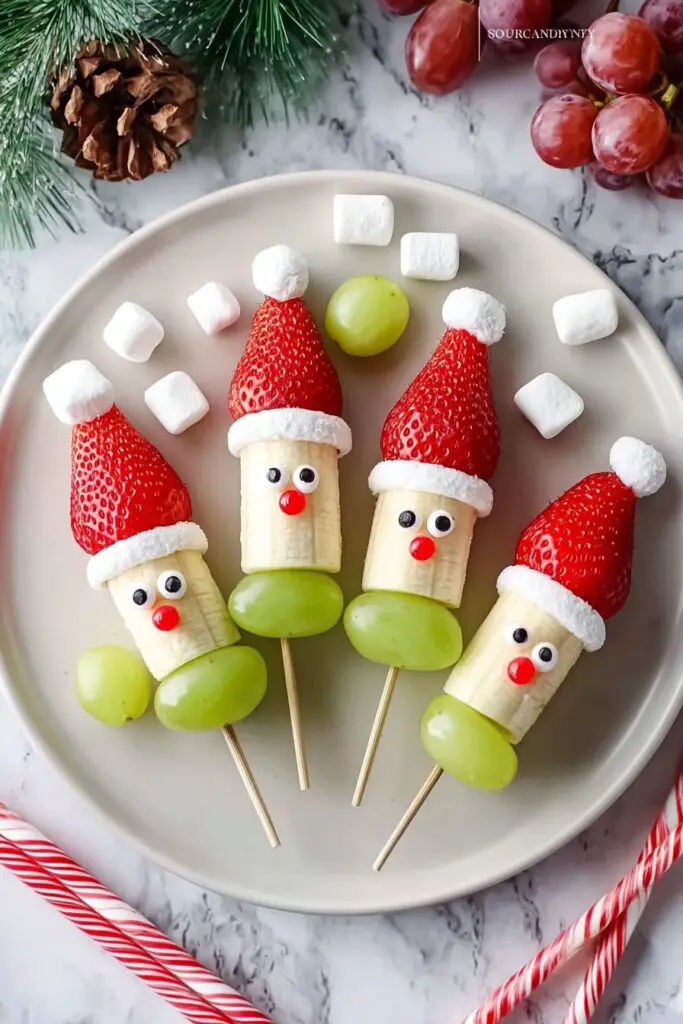 Christmas Fruit Kabobs Recipe